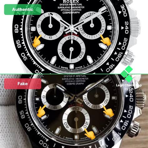 real vs fake rolex cosmograph|are Rolex watches genuine.